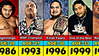 Yokozuna Transformation From 20 to 34 Year Old [upl. by Hartnett]