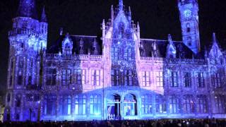 Lichtfestival 2012 Gent  Post Korenmarkt  Full version in Full HD [upl. by Mccahill]