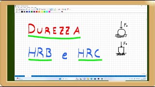 Durezza HRB e HRC dei materiali [upl. by Luahs574]