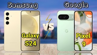 Samsung Galaxy S24 Vs Google Pixel 9مقارنه [upl. by Ytirev]