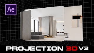 Create a 3D Interior Using Only Still Images in After Effects [upl. by Atirhs]