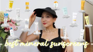 I Tested 14 Mineral Sunscreens For You  Which One Is For You  glowwithava [upl. by Garlan496]