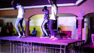 LifistFik Fameica dance challenge live performance on stage by Waxafii dancers Tororo [upl. by Anitnauq900]