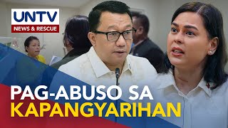 VP Sara House panel order na ilipat si Atty Lopez kahit disoras ng gabi ‘abuse of power’ [upl. by Layor181]