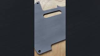 Sanding pickguard [upl. by Ingrid258]