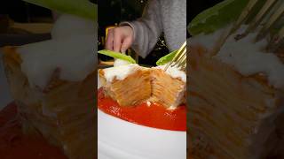 20 Layer Lasagna lasagna italianfood [upl. by Enrobso702]