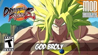 【DBFZ MOD】 GOD BROLY PC  HD [upl. by Linetta]