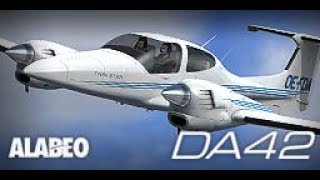 Diamond DA42 Twin Star by CarenadoAlabeo with G1000 PFD amp MFDs [upl. by Adiaz]