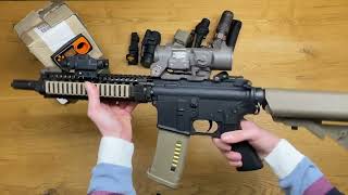 English Mk18Mod1 NGRS Airsoft Tokyo Marui [upl. by Arel]