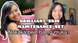 BRILLIANT SKIN MAINTENANCE SET REVIEW [upl. by Oletha]