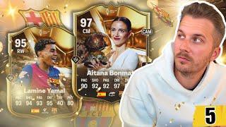 INSANE FC25 Ballon dOr cards DESTROYING Division Rivals CRAZY day on the Barcelona RTG [upl. by Aivilys70]