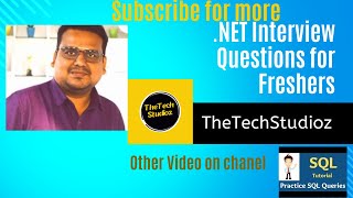 NET Interview Questions for Freshers amp 02 Years Experience  NET Interview Preparation [upl. by Aidualk151]