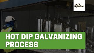 Hot Dip Galvanizing Process [upl. by Anilyx337]