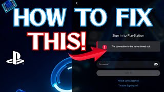 How To Fix PS Remote Play The connection to the server timed out [upl. by Moskow]