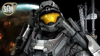 Spartan B666  Halo SFM Animation [upl. by Nnylrahc765]