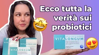 Recensione Probiotico VITALONGUM  Tutta la verità sui probiotici  clamoroby [upl. by Isabea973]