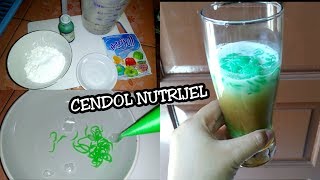 CARA MEMBUAT CENDOL NUTRIJEL mudah dan praktis [upl. by Zippora]