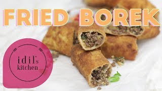 Turkish Fried Borek Recipe  FAST RECIPES [upl. by Rhyne]