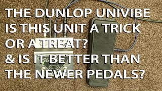 Is the Dunlop Univibe a trick or a treat  Check it in this Inside and Out Review  Tony Mckenzie [upl. by Henke476]