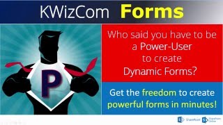 KWIZ Forms overview  solution day  2016 [upl. by Eedrahs]