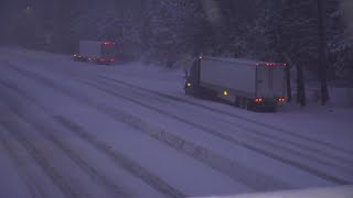 California Winter Storm School closures power outages and low snow levels [upl. by Karil361]