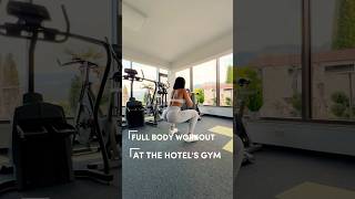 Full Body Workout and Cardio at the Hotels Gym No days off [upl. by Acir]