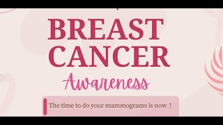 The time to do your mammograms is now Breast Cancer Awarenessfacebooklive breastcancerawareness [upl. by Dante647]