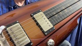 Seymour Duncan Antiquity Pickups in a Lap Steel Duesenberg Fairytale [upl. by Ellehcin752]