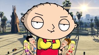 Stewie Griffin Plays GTA 5 [upl. by Benn]