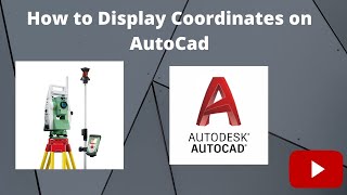 How to Display Coordinates on AutoCad [upl. by Airrej]