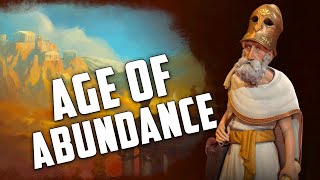 Trying out the Civ 6 Age of Abundance Challenge [upl. by Tlevesor]