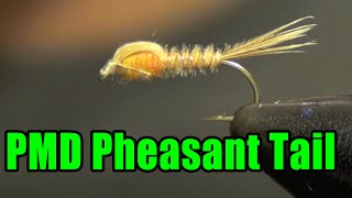 PMD Pheasant Tail Fly Tying Instructions and Tutorial [upl. by Lucinda]