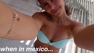 MEXICO VLOG spring break 2023 beach days sunsets traveling [upl. by Barri65]