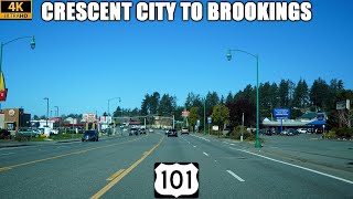 US101 North Crescent City California to Brookings Oregon [upl. by Horne]