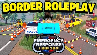 Playing BORDER ROLEPLAY SERVERS In ERLC [upl. by Kimon]