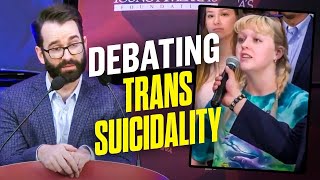 A Brainwashed Leftist Debates Matt Walsh On Transing Kids CRAZY [upl. by Inahpit771]