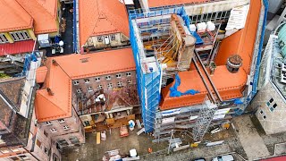 So sieht die VolksbadBaustelle in Nürnberg aus [upl. by Mckeon]