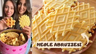 FERRATELLE  NEOLE Abruzzesi ❤️ Ricetta Tradizionale della mia Nonna  Polvere di Riso [upl. by Revorg940]