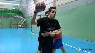 La defensa en Balonmano Handball [upl. by Aiuqcaj]