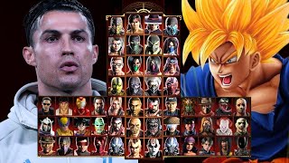 Mortal Kombat 9  CRISTIANO RONALDO amp GOKU SSJ  Expert Tag Ladder  Gameplay 1080p  60ᶠᵖˢ ✔ [upl. by Schott645]