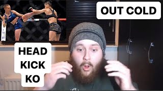 MMA Guru Reacts to Rose Namajunas KNOCKING OUT Weili Zhang [upl. by Neersin89]