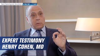 Expert testimony  Henry Cohen MD [upl. by Llecrep715]