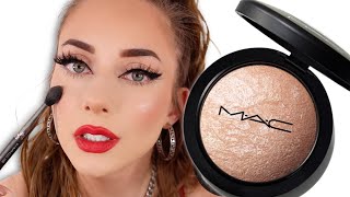 MAC Cosmetics Mineralize Skin Finish Highlighter Review  Soft amp Gentle [upl. by Kacey]