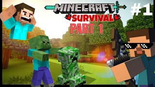 My first video Survival sires like and subscribe 🥺🙏 please minecraft youtubevideos viralvideo [upl. by Ajat]