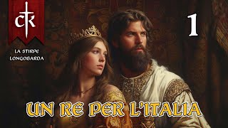 Il PRINCIPE che SOGNA di RIUNIRE lITALIA  Longobardi 1  Ck3 [upl. by Drofkcor]