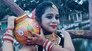 Mathia Mo Bhangi Dela 🪈🪈🪈radhekrishnaradhe odiabhajan dancevideo krishnabhajan namitaagrawal [upl. by Tterrab807]