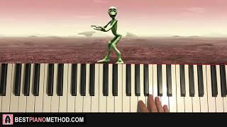 HOW TO PLAY  Dame Tu Cosita Song Piano Tutorial Lesson [upl. by Barrow]