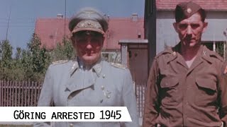 Hermann Göring in Custody on May 15 1945 in color and HD [upl. by Katie]