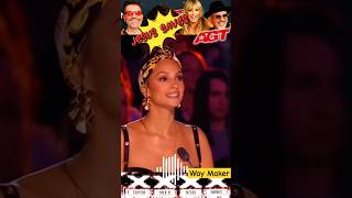 Americas got talent 🇺🇸 Powerful Audition Performance quot WAY MAKERquot music agt [upl. by Zinah39]