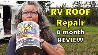 Is My RV Roof Leaking Flex Seal 6 Month Review [upl. by Ellehcear929]